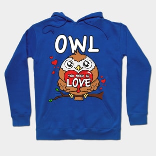 Owl you need is love Hoodie